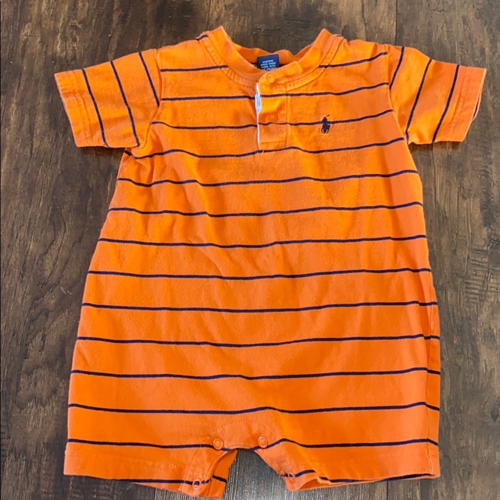 RALPH LAUREN ROMPER, SZ 12M